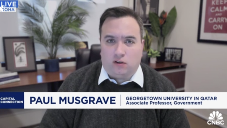 Dr. Paul Musgrave On Ceasefire Seal Not Fixing Long-term Violence in Gaza